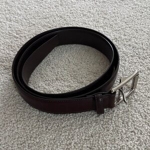 Brown Coach belt
